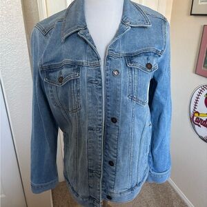 Hollister Light Blue Jean Jacket for Women